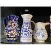 Image 2 : Shelf - Vintage Jugs and Pitchers - Quite a few Westerwald salt-glazed stoneware jugs