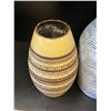 Image 2 : 2 Vintage Large Ceramic Hand Spun Vases