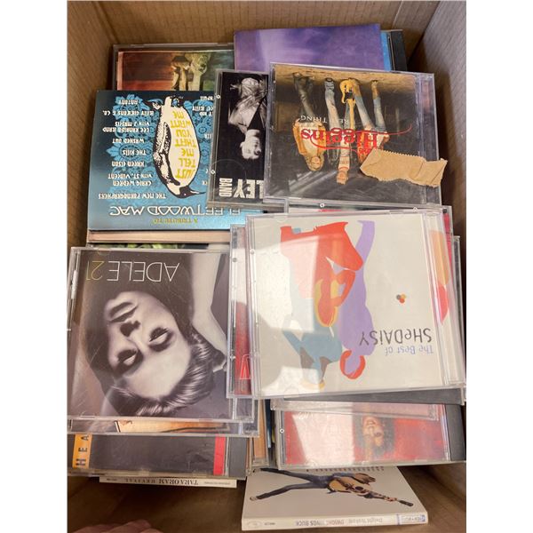 Shelf - x2 Boxes of Misc. CD's - Country, Rock,  Alternative