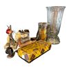 Image 1 : Group - Vase, Glasses, Mr. Bartender Jigger, Pocket Dictionary, Etc.