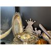 Image 3 : Shelf - Misc. Vintage Silver Plated Dishes, Bowls, Serving Dishes, Etc.