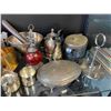 Image 5 : Shelf - Misc. Vintage Silver Plated Dishes, Bowls, Serving Dishes, Etc.
