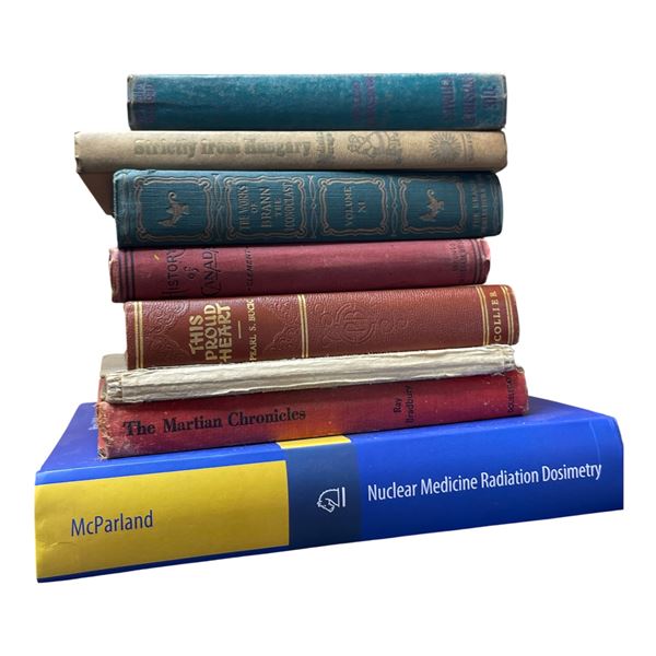 8 Vintage Books  * Featuring a First Edition "Invisible Chimes" by Judy Bolton - (Majority of the bo