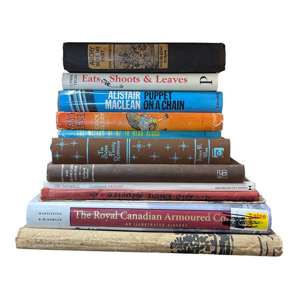 11 Vintage Books  * Featuring a 1936 "Archy Does His Part" by Don Marquis  - (Majority of the books