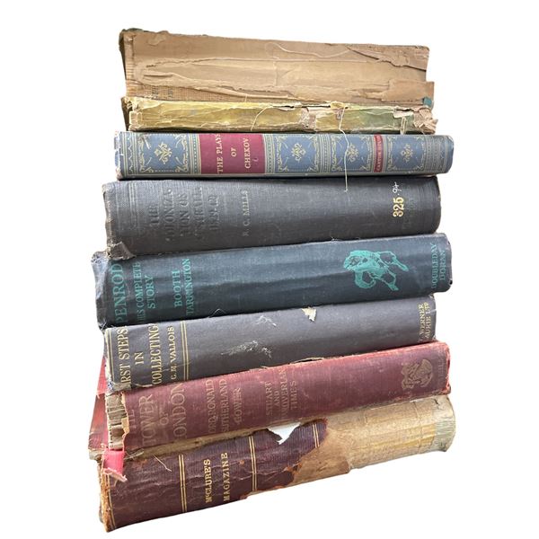 8 Vintage Books * Featuring "The Colonization of Australia" by R. C. Mills - (Majority of the books