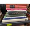 Image 2 : 11 Vintage Books  * Featuring  "A History of Sexual Customs" by Richard Winson  - (Majority of the b