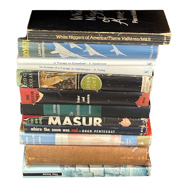 12 Vintage Books  * Featuring "Memoirs of the Comtesse De Boinge 1815-1891" by M.C. Nicoullaud - (Ma