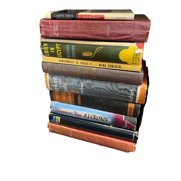 10 Rare and Vintage Hardcover Books with an Estimated Value of $500
