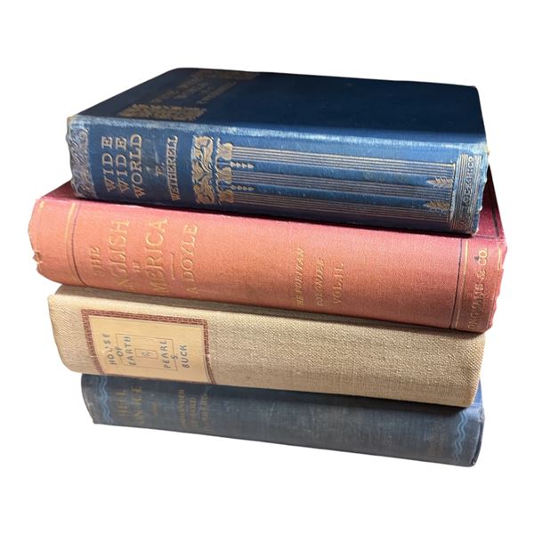9 Assorted Vintage Books - Majority are Hardcovers