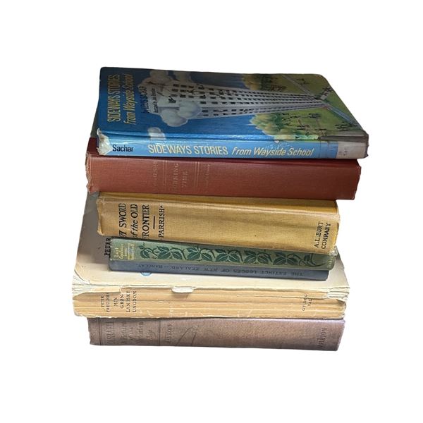 12 Rare and Vintage Hardcover Books with an Estimated Value of $500