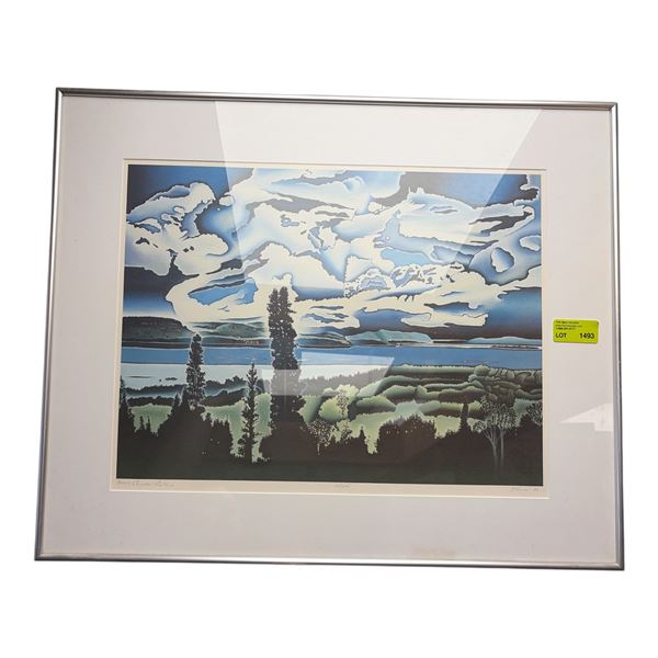 "Bone's Canada: Ontario" by J. Bone (1987) - Ltd. Edition #153/275 (25" x 21" frame)