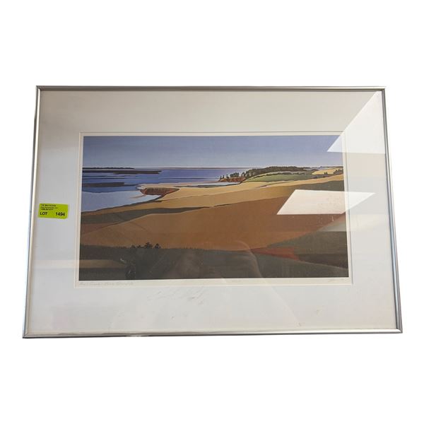 "Bone's Canada: Prince Edward Island" by J. Bone (1987)  - Ltd. Edition #153/275 (25" x 21" frame)