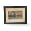 Image 1 : Framed Print Backed by Wood - "After The Storm" by C.W. Faulkner & CO. - 27x22"