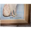 Image 2 : Framed Acrylic on Canvas Titled "Luzette" & "Tiki" by J. Cowley