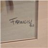 Image 3 : Framed Pastel Print of Child by "Francis / 60"