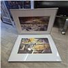 Image 2 : 3 pc - 1998 World Cup Soccer Print / 1998 Goodwill Games Print / "House At Perry Sound" Print by A.J