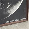 Image 3 : Framed "Vancouver Brass Quartet" Print from 1973 CBC Festival of Music