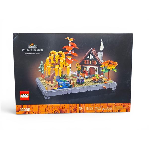 LEGO Icons 11372 Autumn Cottage Garden New in Box, Sealed Set