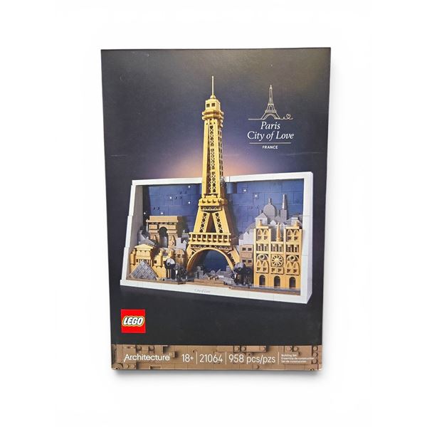 LEGO Architecture 21064 Paris - City of Love, New in Box, Sealed Set