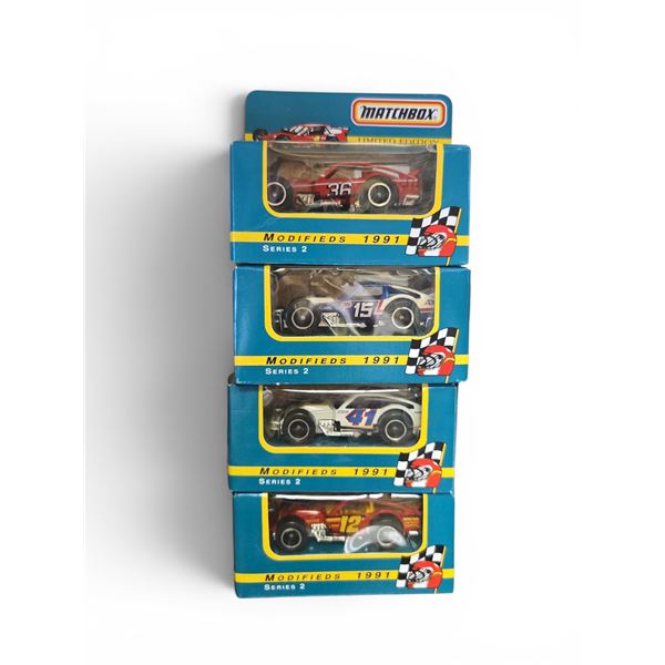 Matchbox Limited Edition Modifieds 1991 Series 2 Diecast Race Cars