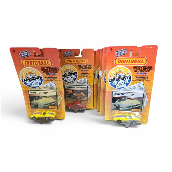 Collection of 15 Matchbox Car and Driver Collectable Diecast Cars