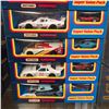 Image 2 : 7 Vintage Matchbox Superkings Super Value Packs Diecast Race Cars