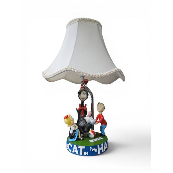 Cat and the Hat Children's Desk Lamp 15" Tall