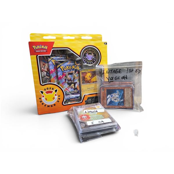 Magic the Gathering, Pokemon and Yu Gi Oh Trading Cards