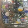 Image 2 : Large Jar Filled with Marbles