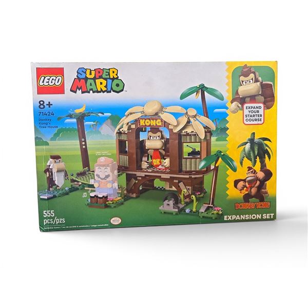 LEGO Super Mario 71424 Donkey Kong's Tree House - New in Box, Sealed Expansion Set