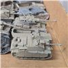 Image 3 : Collection of Cast Military Tanks and Other Vehicles