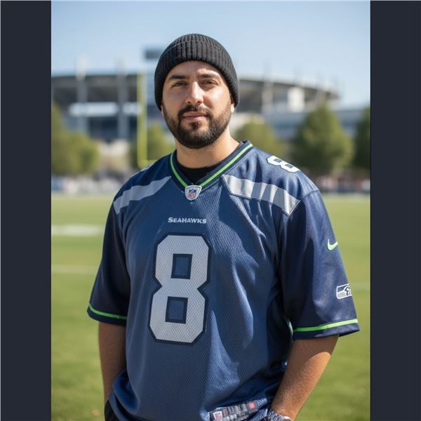 Seattle Seahawks Reebok Jersey #3 Hasselbeck Size Medium Jersey