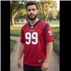 Image 1 : Texans #99 Watt Nike Jersey Size 44