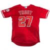 Image 3 : MLB Angels #27 Trout Majestic Jersey
