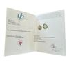 Image 4 : Pair of Natural Kashmir Yellow Sapphire Gemstones - 8.68 CTW - Brownish Yellow (Oval Mixed Cut )  *