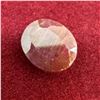 Image 2 : 4.95 CT Natural Mozambique Ruby Gemstone -  (Oval Mixed Cut - 10.5mm x 9.1mm x 4.9mm ) * Includes Ge