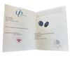 Image 4 : Pair of Natural Tanzanite Gemstones - 7.66 CTW (Oval Cabochon Cut )  * Includes Gemologist Certifica