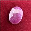 Image 2 : 5.56 CT Natural Madagascar Ruby Gemstone -  (Oval Mixed Cut - 13.3mm x 10.1mm x 4.1mm ) * Includes G