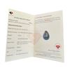 Image 4 : 3.36 CT Natural Welo Black Opal Gemstone -  (Polished Pear Cabochon - 13.64mm x 10.46mm x 5.87mm ) *