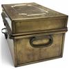 Image 4 : Vintage Brass Masala Peti (Spice Box) with Removable Inserts - 6.5" x 10" x 6.5" tall