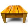 Image 3 : Solid Pine Coffee Table with Solid Legs (23" x 32" x 13" tall)