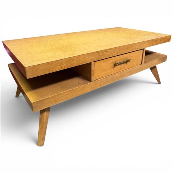 Mid-Century Modern Itala-Style Coffee Table (20" x 38" x 15" tall)