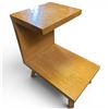 Image 1 : Mid-Century Modern Step End Side Table (13.5" x 20" x 22" tall)