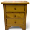 Image 1 : Solid Pine 3 Drawer Night Stand/End Table (18" deep x 22" wide x 27" tall)