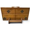 Image 1 : Vintage Danish Modern Teak Fireplace Screen (36" wide x 20" tall)