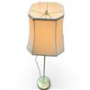 Image 2 : Brass Floor Lamp with Beige Shade (53" tall)