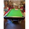 Image 4 : Vintage Brunswick Bristol Slate 8 Ball Pool Table With Accessories 4’x8’