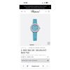 Image 11 : Late Addition: BRAND NEW Ethical White Gold L’Heure du Diamant, 26mm Turquoise Dial, 2.35ct