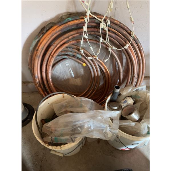 Copper Pipe Coils and Plumbing Supplies