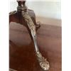 Image 3 : Two-Tiered Wooden Carved Dessert Stand